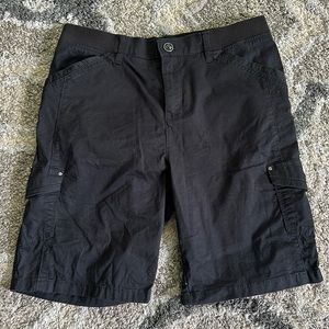 Lee Relaxed Fit Mid Rise shorts - black